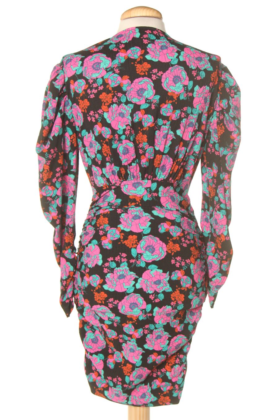 Vestido casual de Zara de la talla XS, de color flores