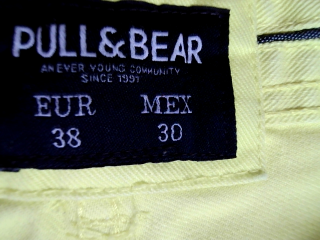 Pantalón corto de Pull & Bear de la talla 38