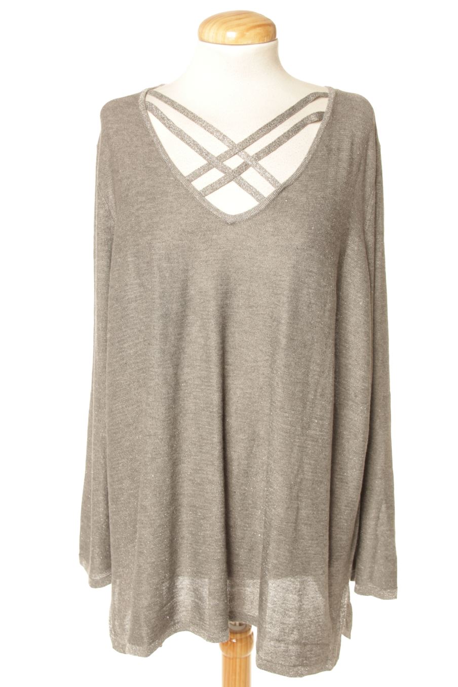 Pull Couchel de la taille XL, de couleur gris