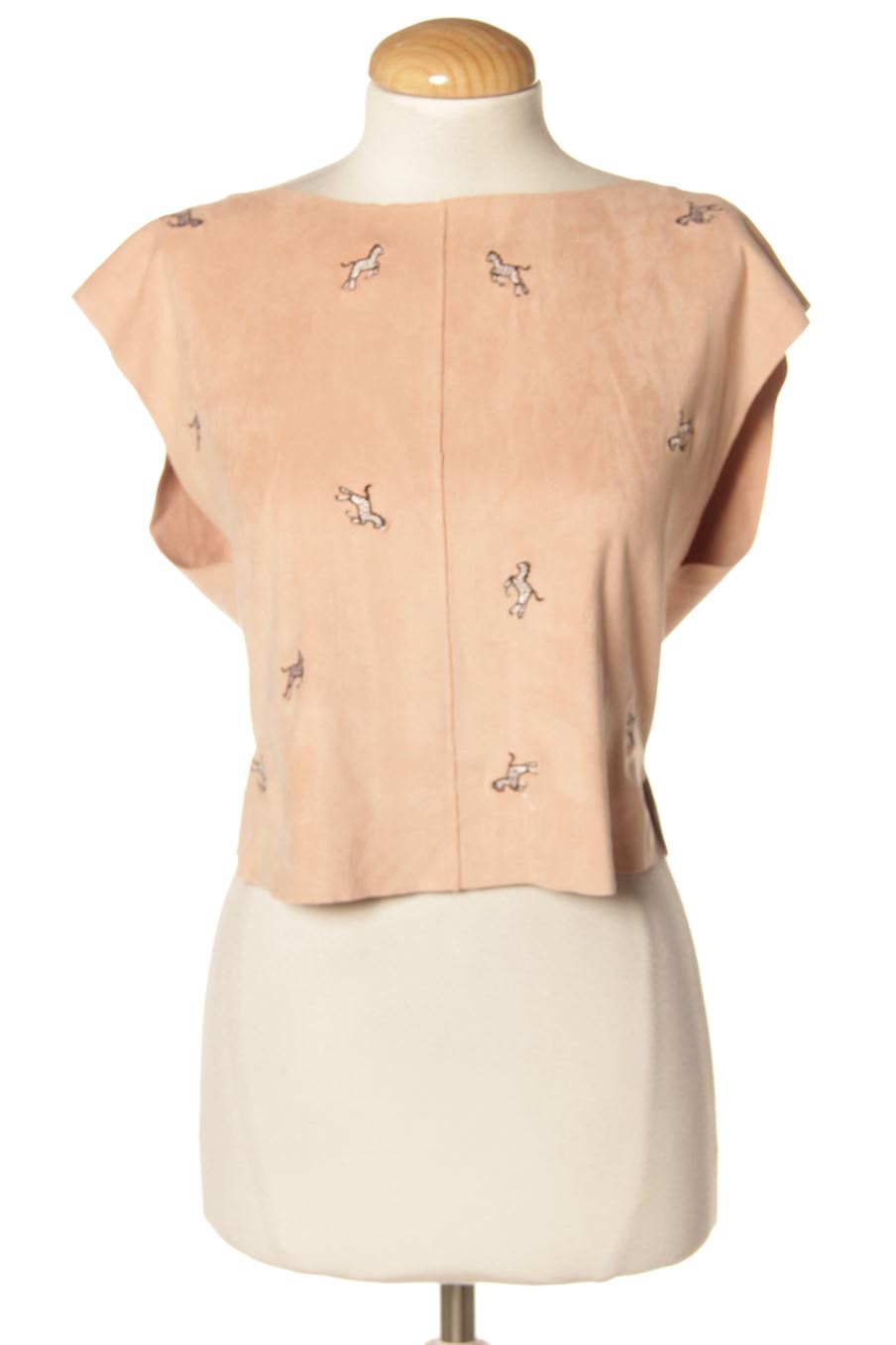 Top Mango de la taille S, de couleur rose