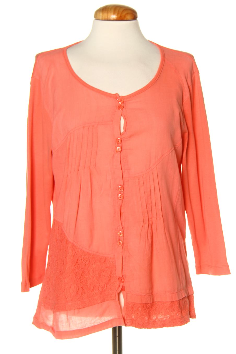 Camiseta manga larga de Ian & Lambert de la talla L, de color coral
