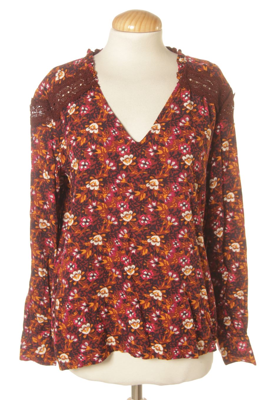 Blouse à manches longues Fashion Privare Company de la taille 38, de couleur imprimés