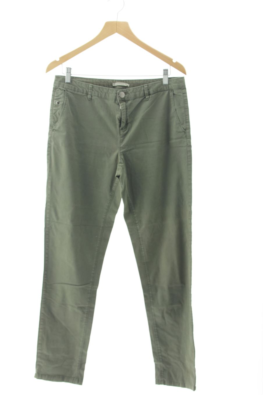 Jeans Promod de la taille 42, de couleur vert de denim
