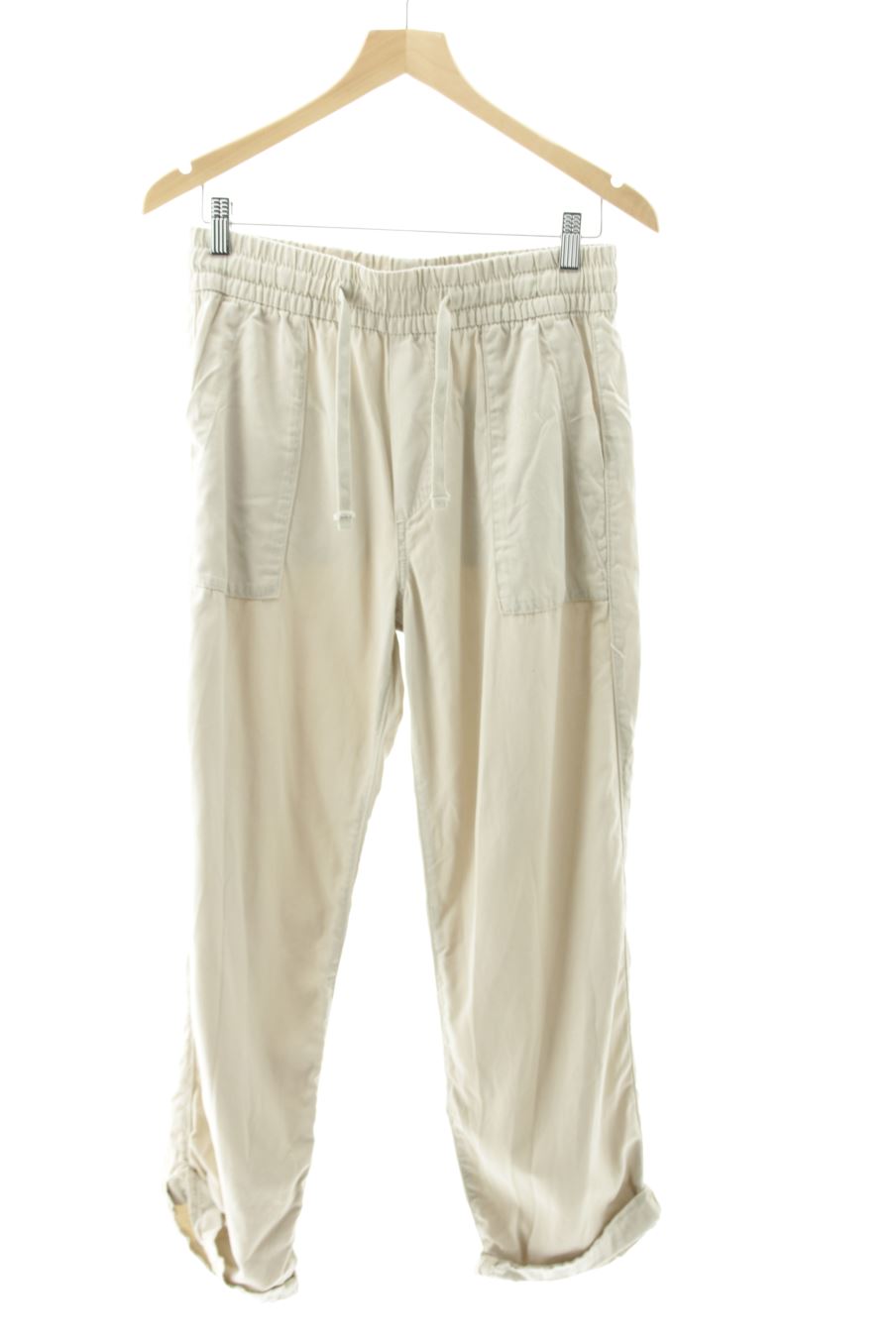 Pantalon Casual Stradivarius de la taille S, de couleur beige