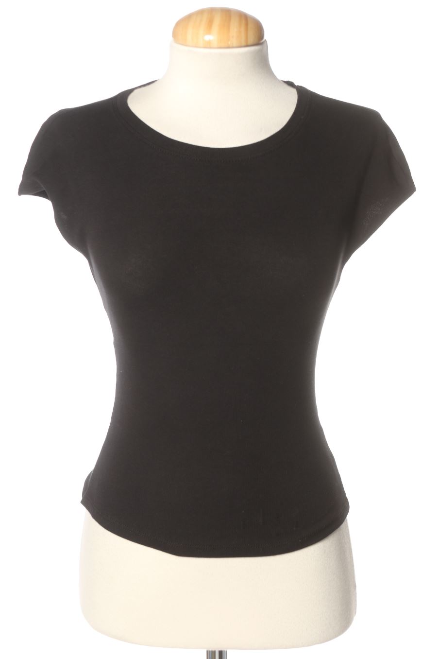 Top Zara de la taille M, de couleur noir