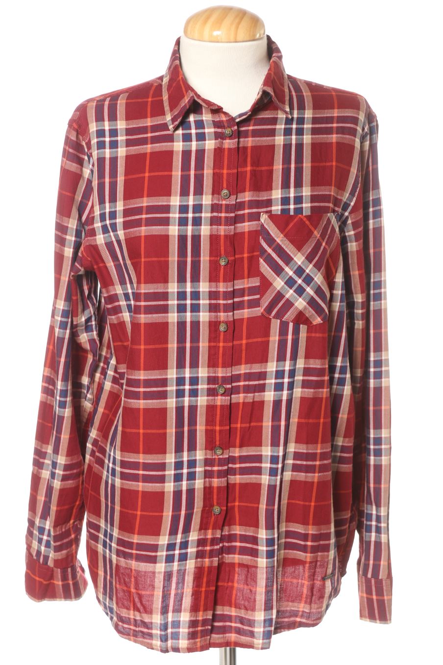 Camisa de Green coast de la talla S, de color cuadros