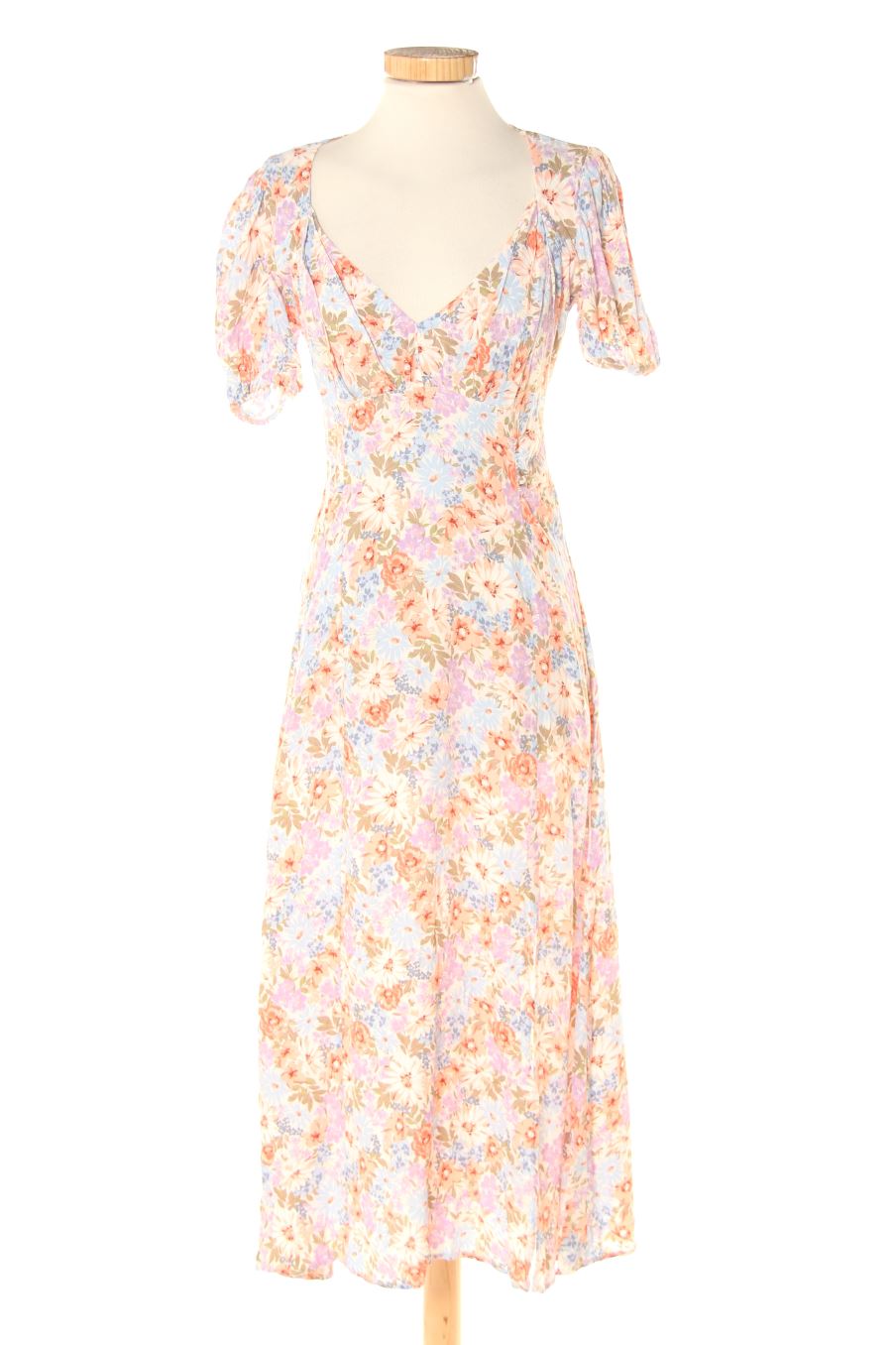 Vestido casual de Stradivarius de la talla M, de color flores