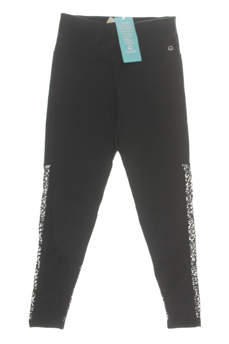 Leggings de Liquido de la talla L, de color negro