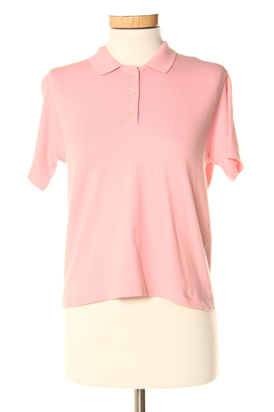 Polo de Stradivarius de la talla S, de color rosa