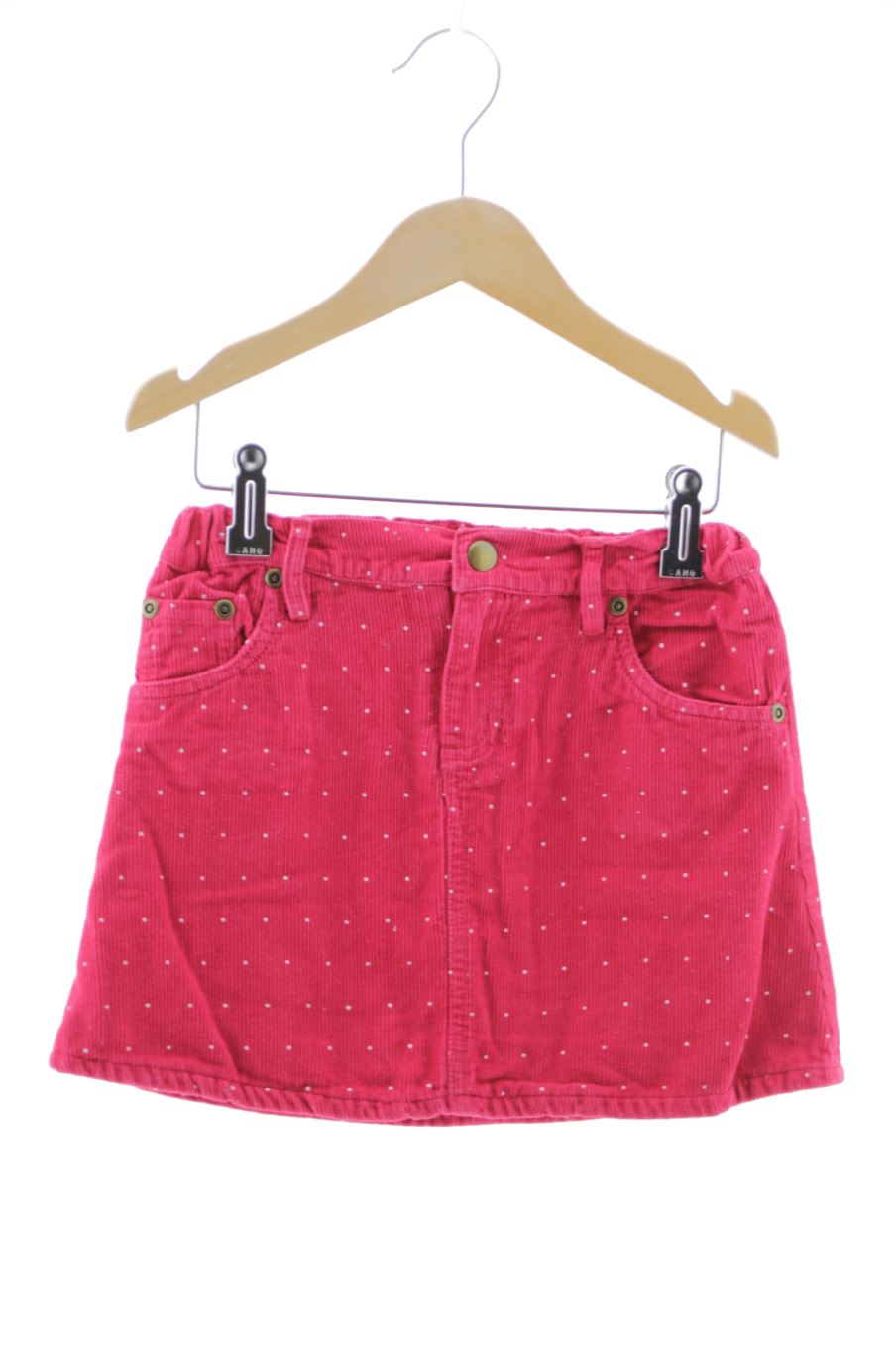 Falda de La Queue du chat de la talla 6 años de pana de segunda mano