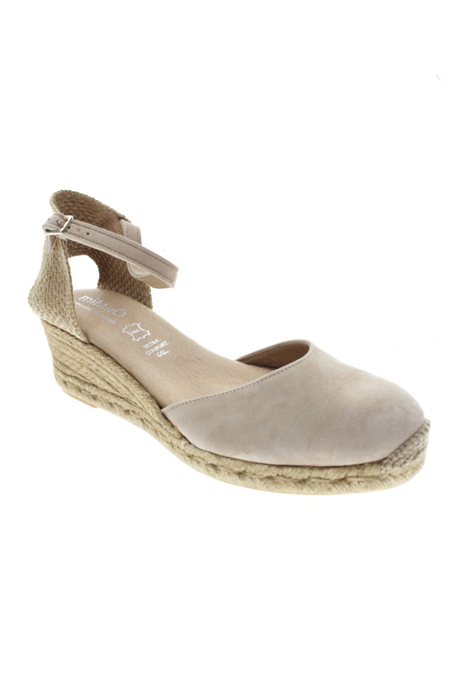 Plataformas de Mimao de la talla 42, de color beige de