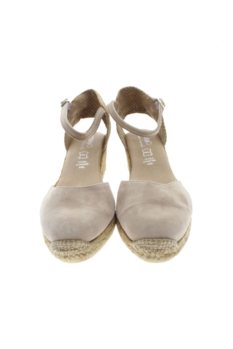 Plataformas de Mimao de la talla 42, de color beige de