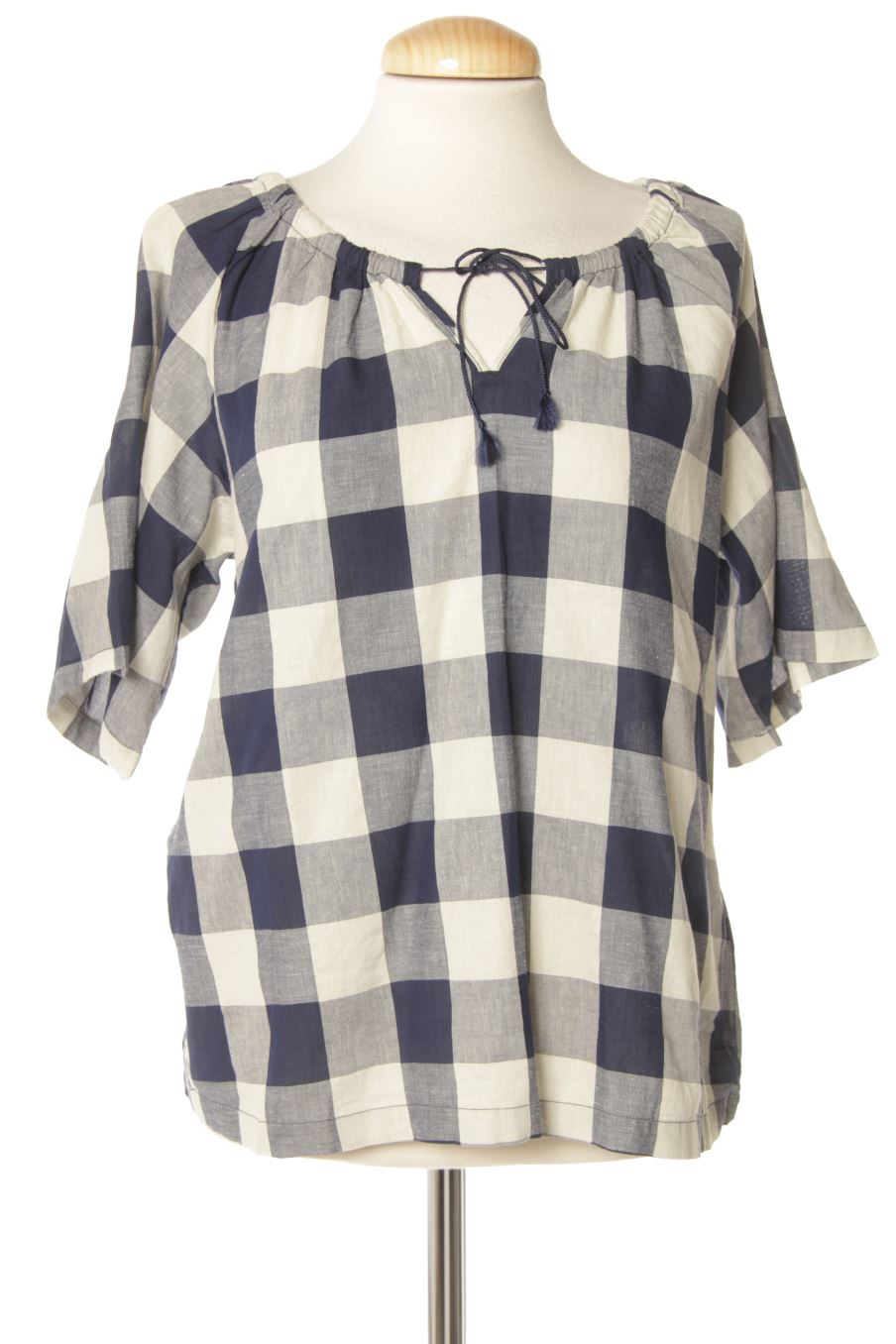 Blusa de manga larga de Uniqlo de la talla XS, de color cuadros