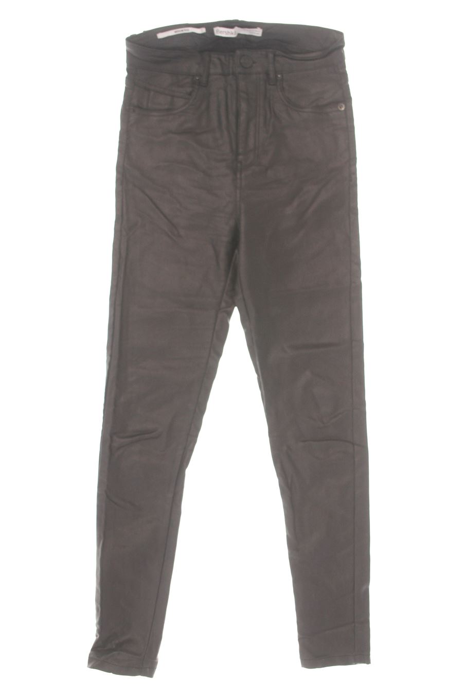 Vaquero de Bershka de la talla 36, de color negro de ropa vaquera