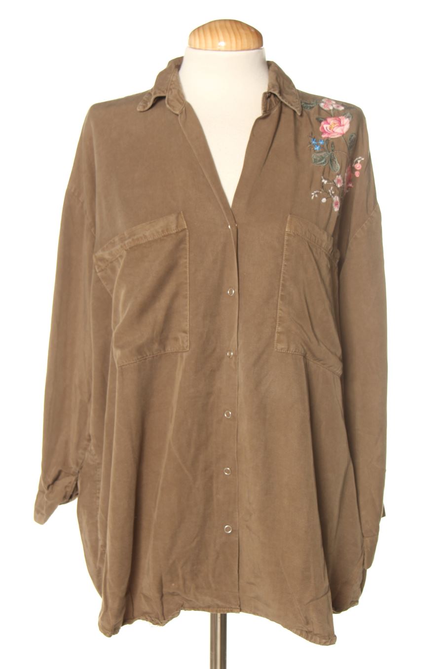 Camisa de Pimkie de la talla M de color verde