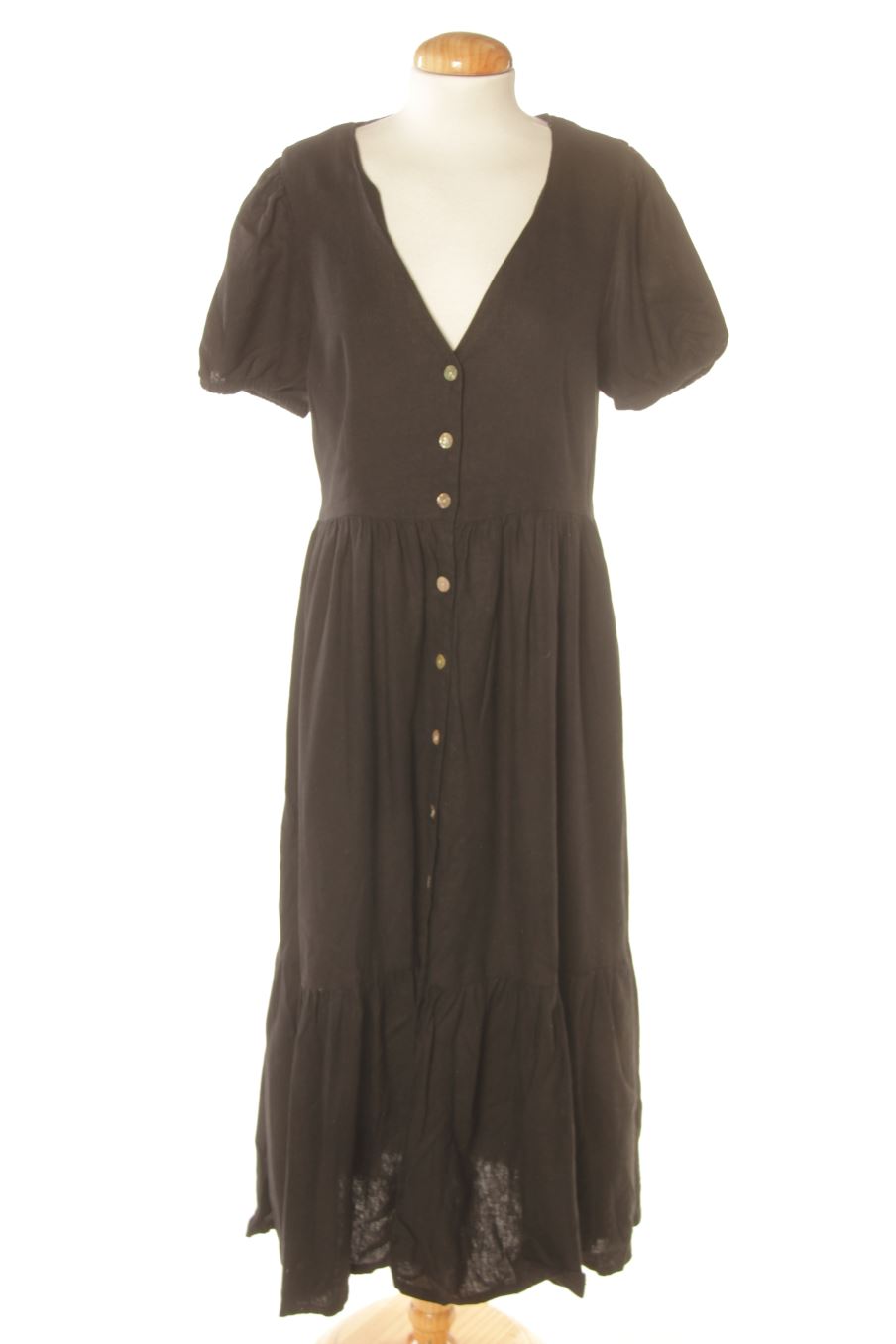 Robe casual Springfield de la taille M, de couleur noir