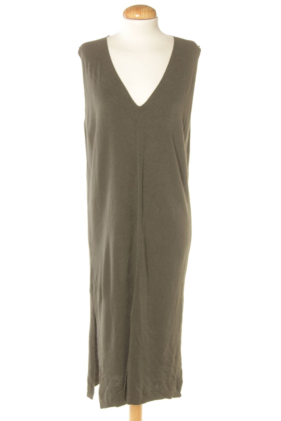 Vestido casual de Made in italy de la talla M, de color gris