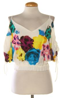 Blusa a maniche corte M Desigual, foto 1 di 2