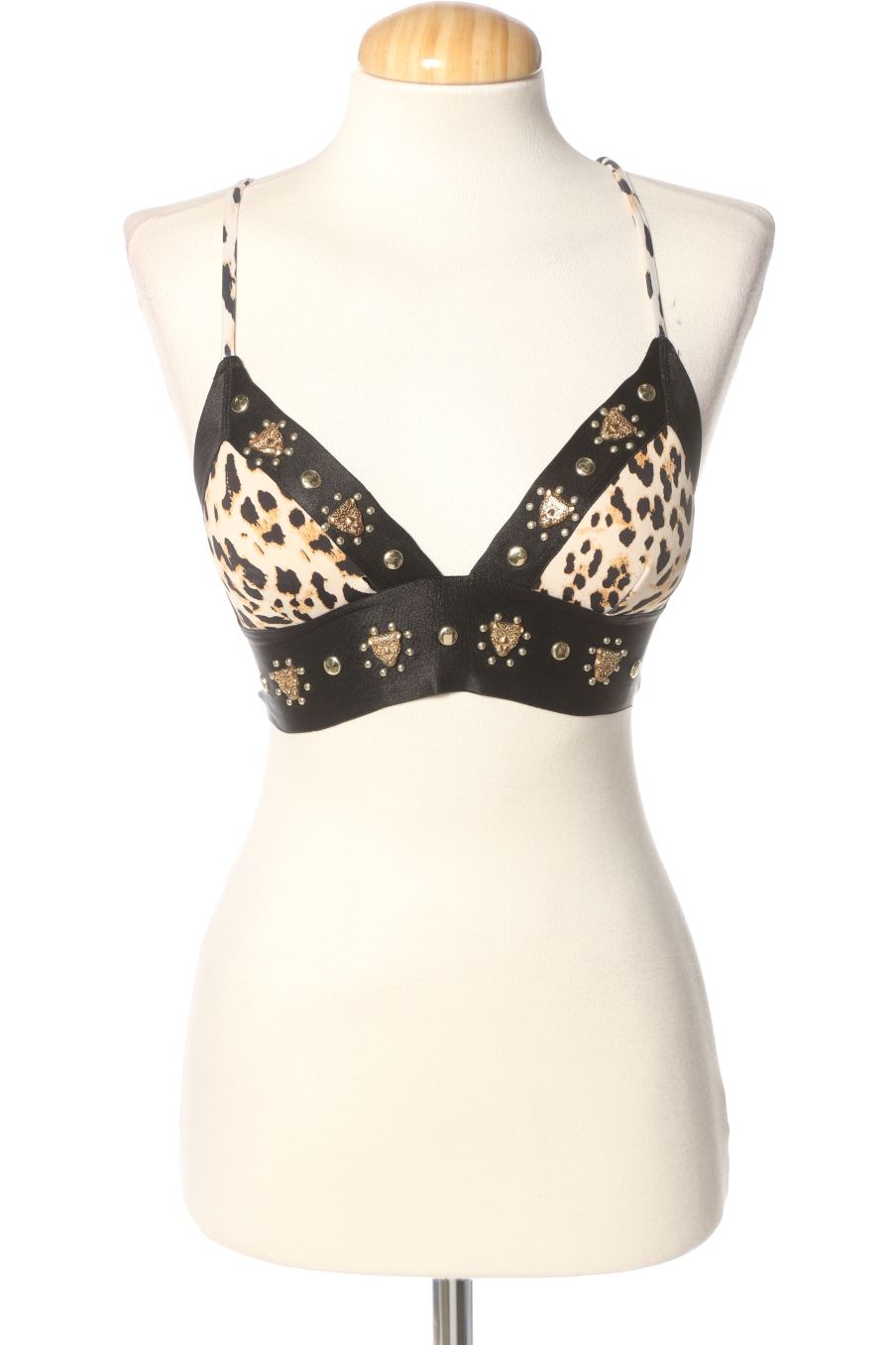 Top de River island de la talla XS, de color animal print