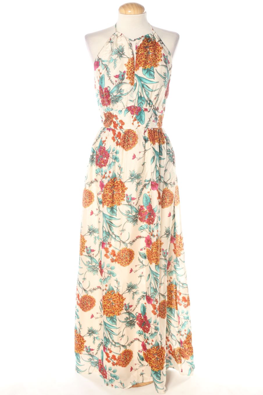 Vestido casual de PERCENTIL de la talla S, de color flores de seda