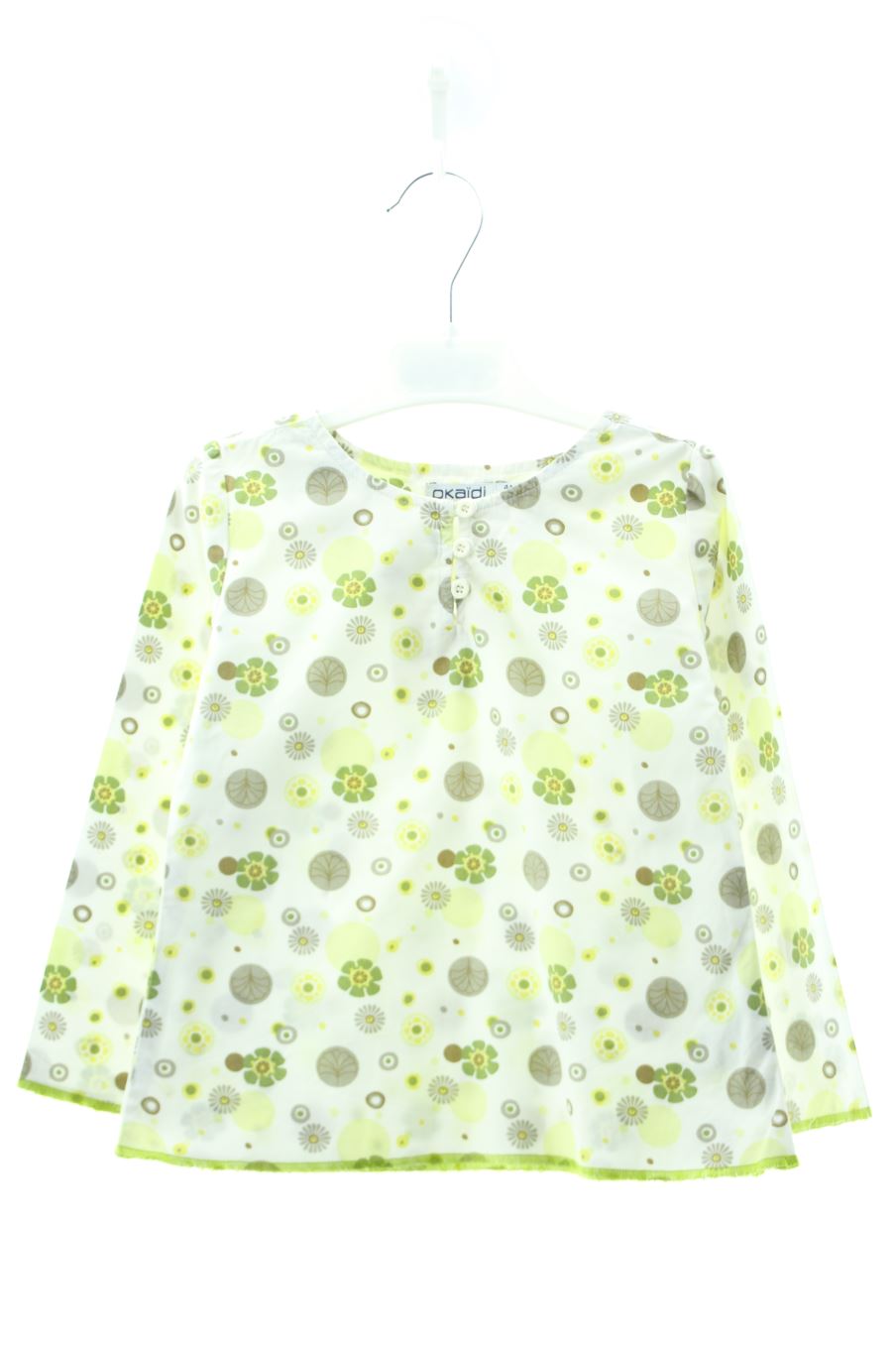 gebraucht Okaidi Langärmelige Bluse Größe 106