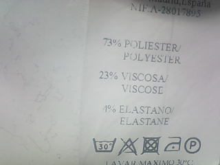Falda de Easy wear de la talla 42, de color negro