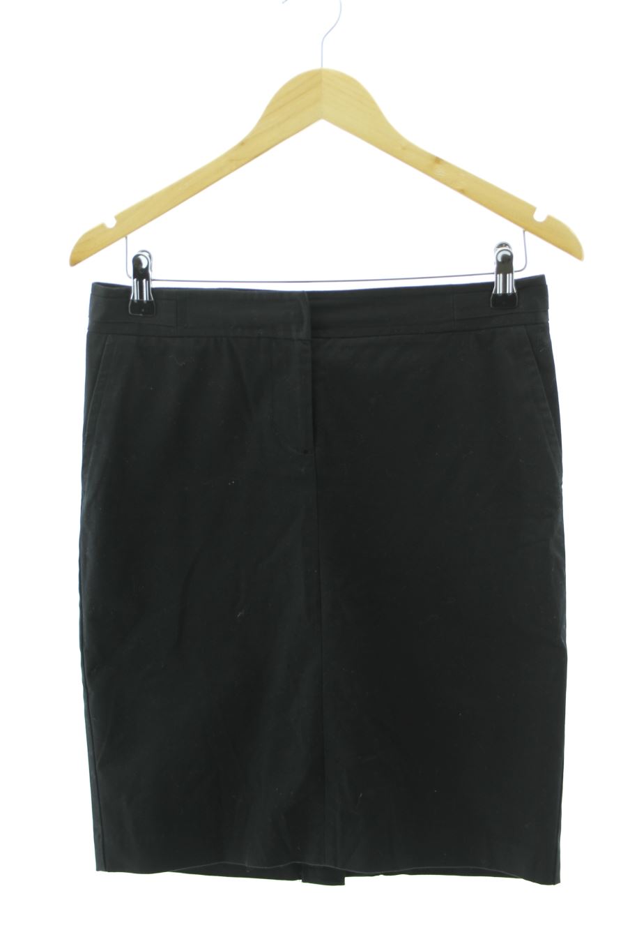 Falda de Zara de la talla M, de color negro