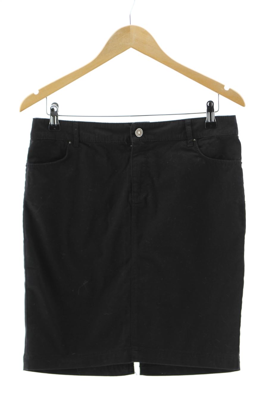 Gonne de Zara de la talla M, de color nero