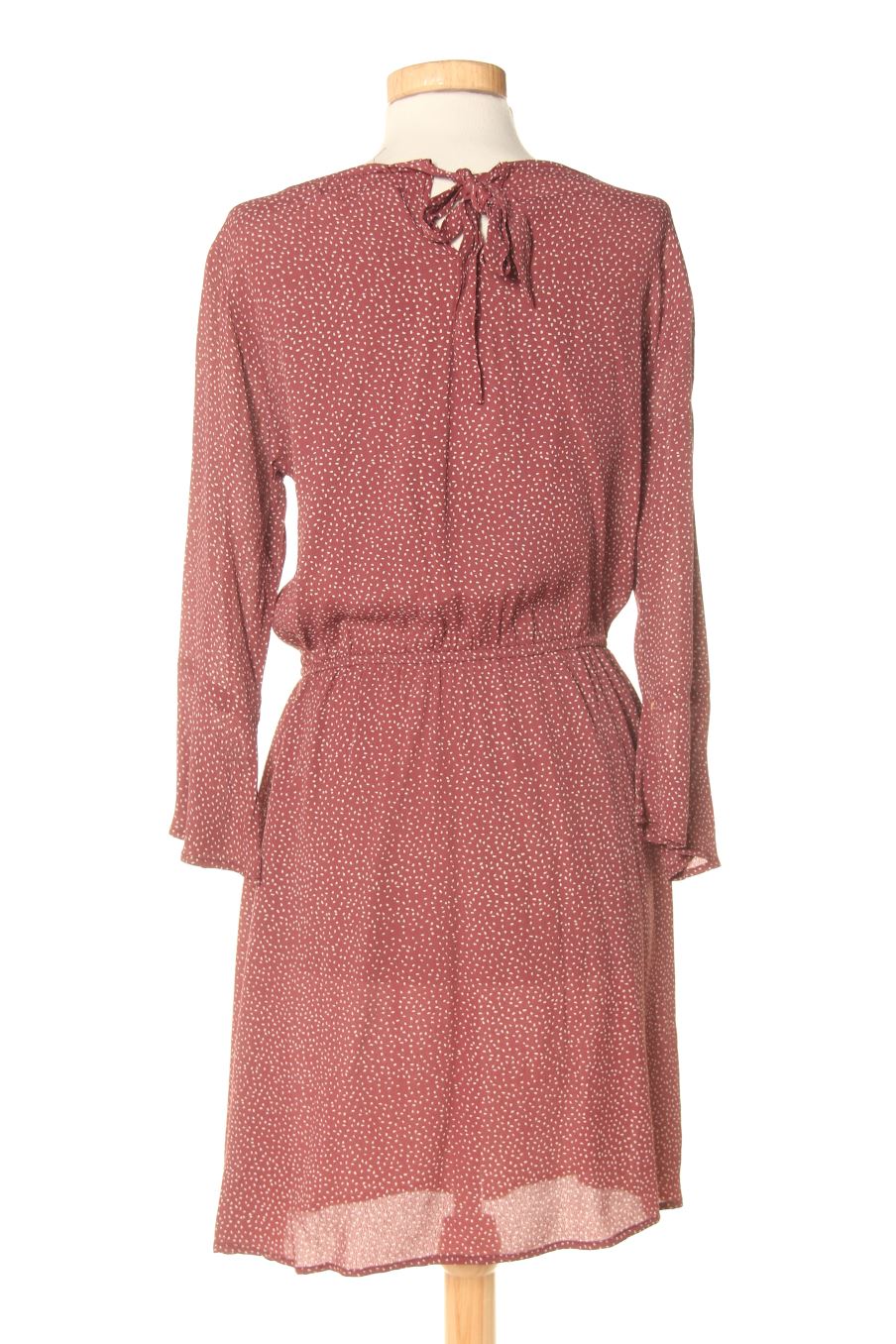 Robe casual Amichi de la taille S, de couleur bordeaux