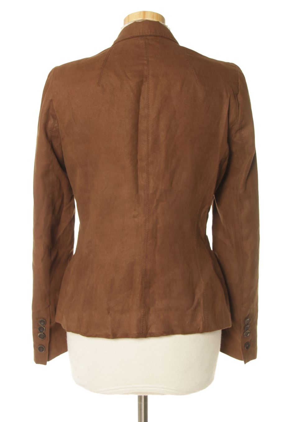 Blazer de Zara de la talla S, de color marrón
