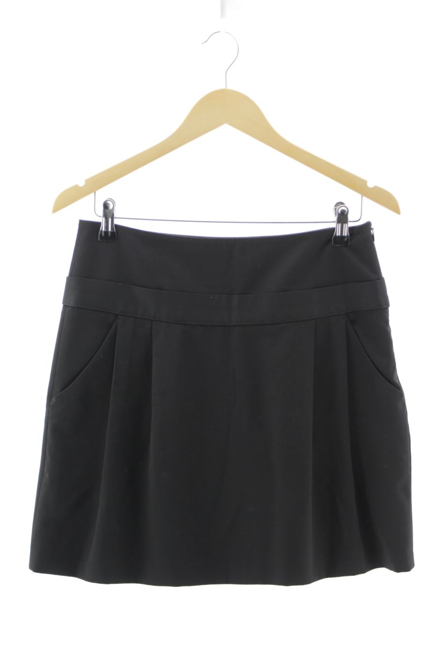 Aufwändiger Rock von Kookai Größe 38, Farbe Schwarz, für