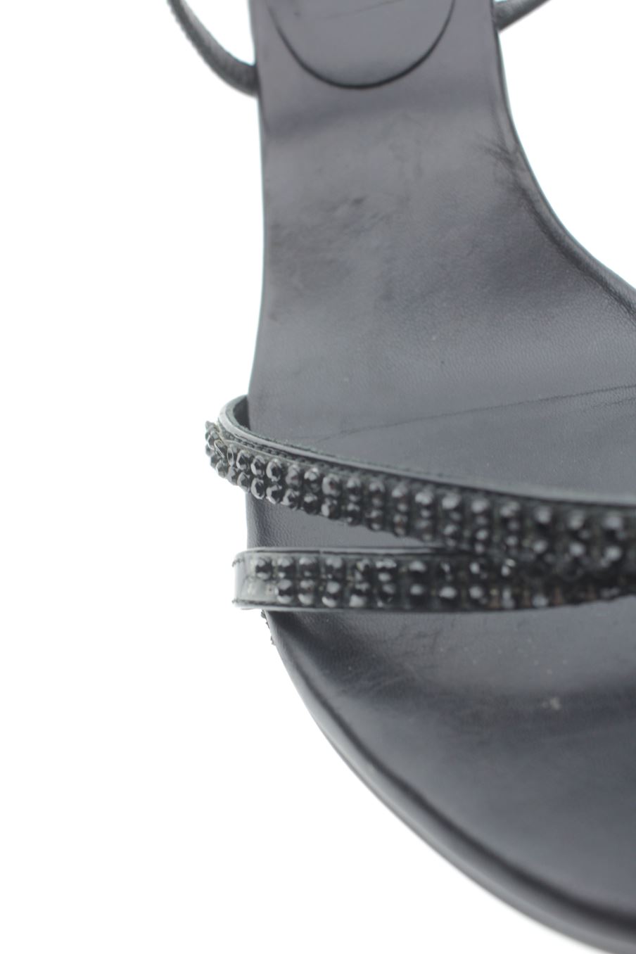 Sandalias tacon de To Be de la talla 36, de color negro de