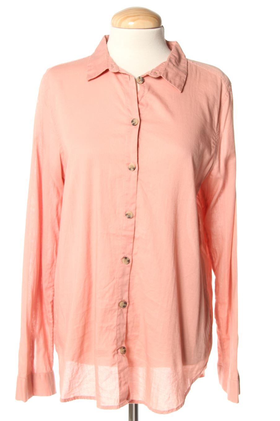 Camicia de H&M de la talla 36, de color rosa