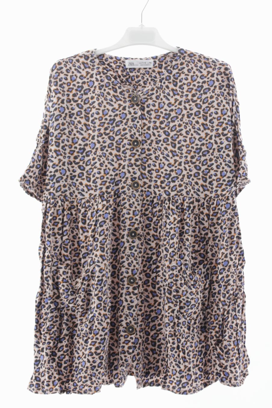 Blusa de manga corta de Zara de la talla 11 años de segunda mano