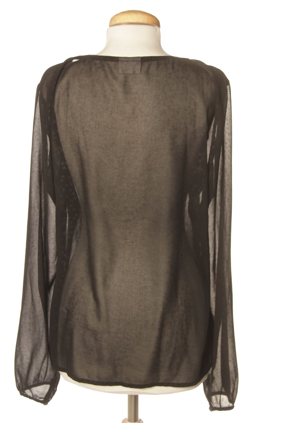 Blouse à manches longues Vila de la taille L, de couleur noir