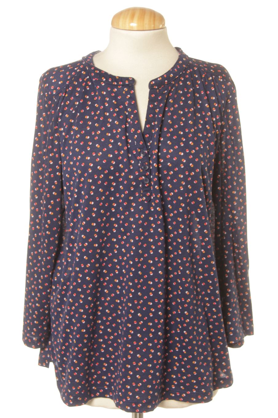 Blouse à manches longues Gémo de la taille L, de couleur imprimés