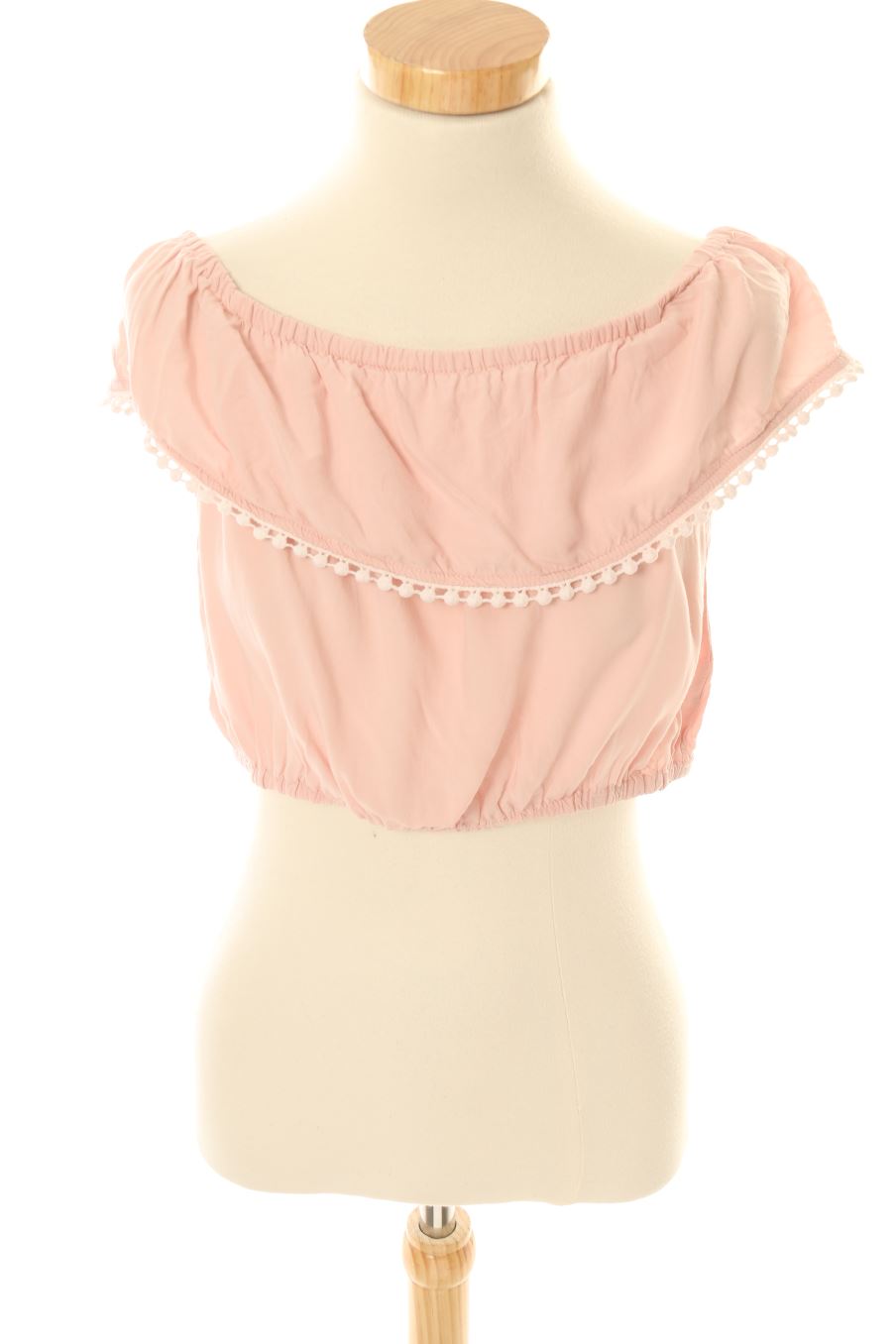 Top de Okeysi de la talla S, de color rosa