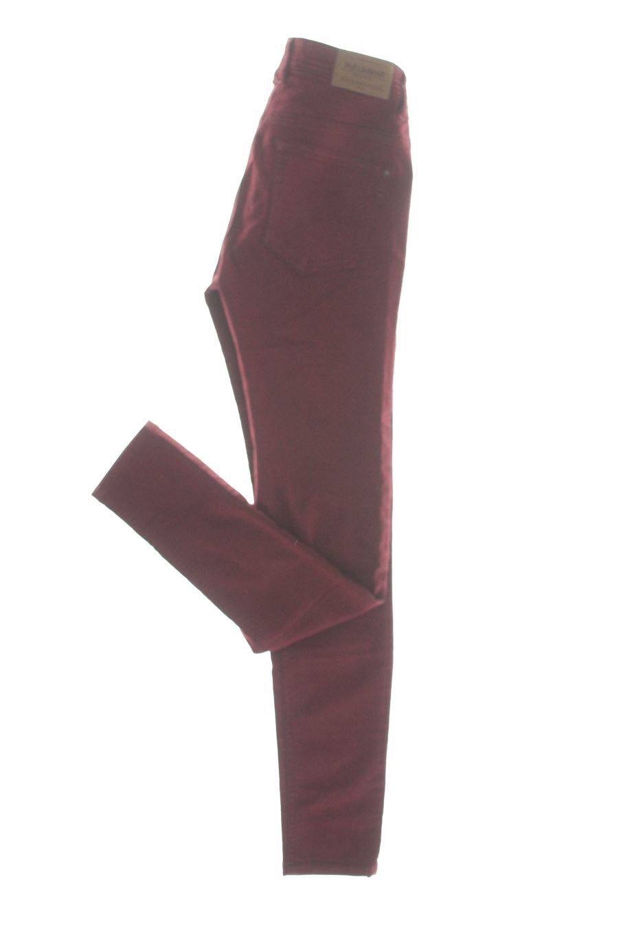 Shorts Pull & Bear de la taille 32, de couleur bordeaux de denim