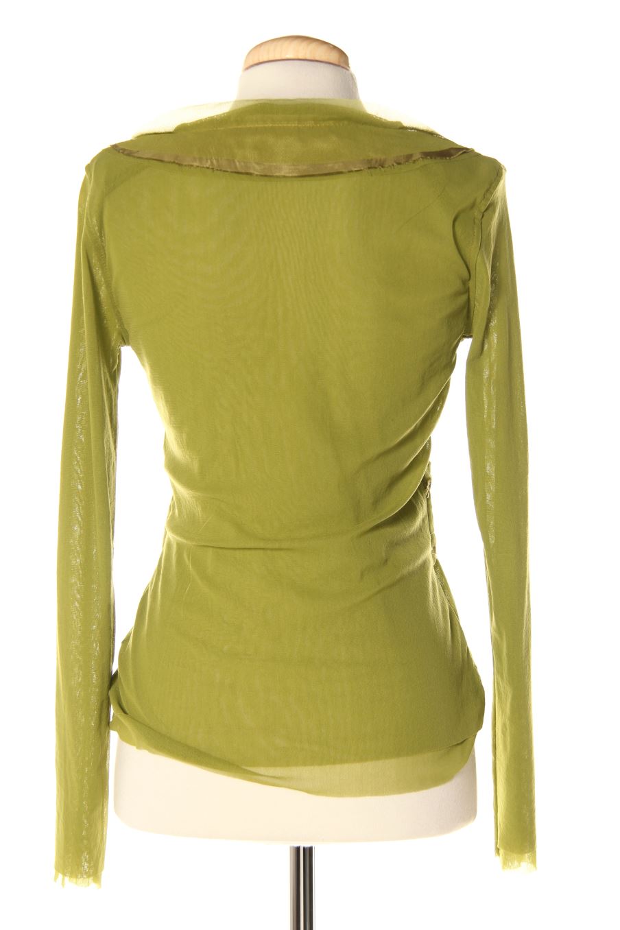 T-shirt à manches longues Naf Naf de la taille L, de couleur vert