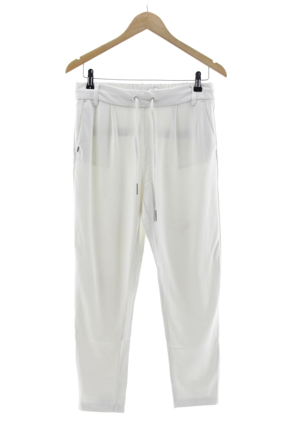Pantalón Casual de Only de la talla M, de color blanco
