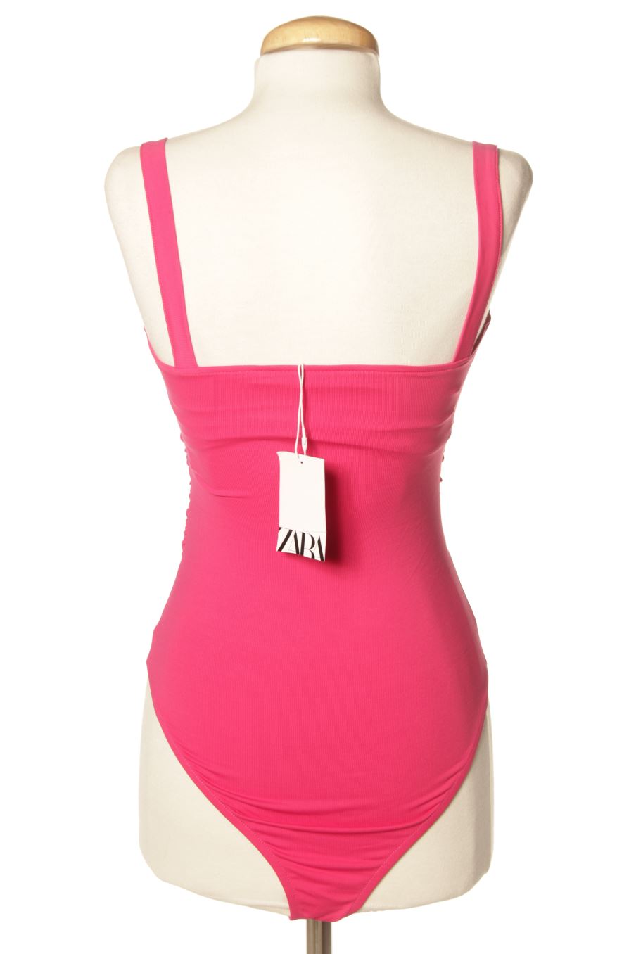 Body de Zara de la talla S, de color rosa