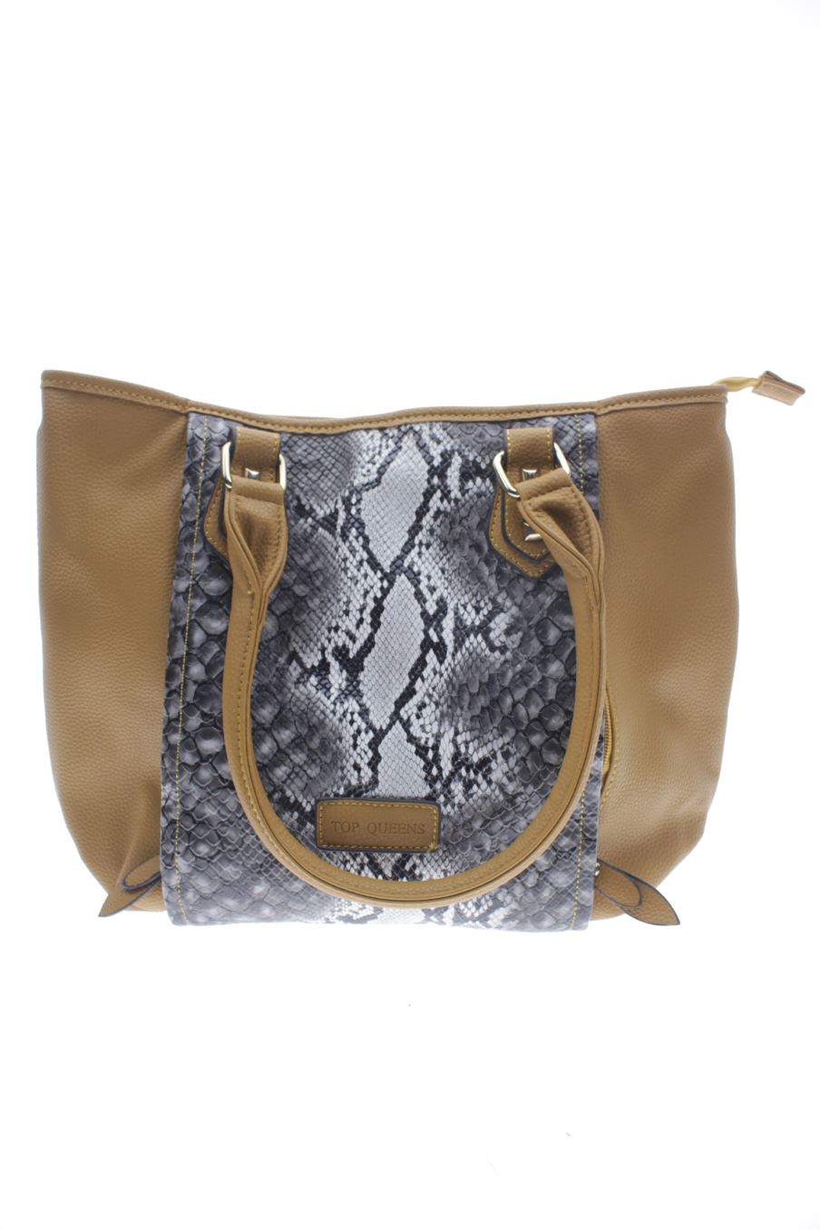 Bolso de Hombro de Top Queens de color Estampado de segunda mano.