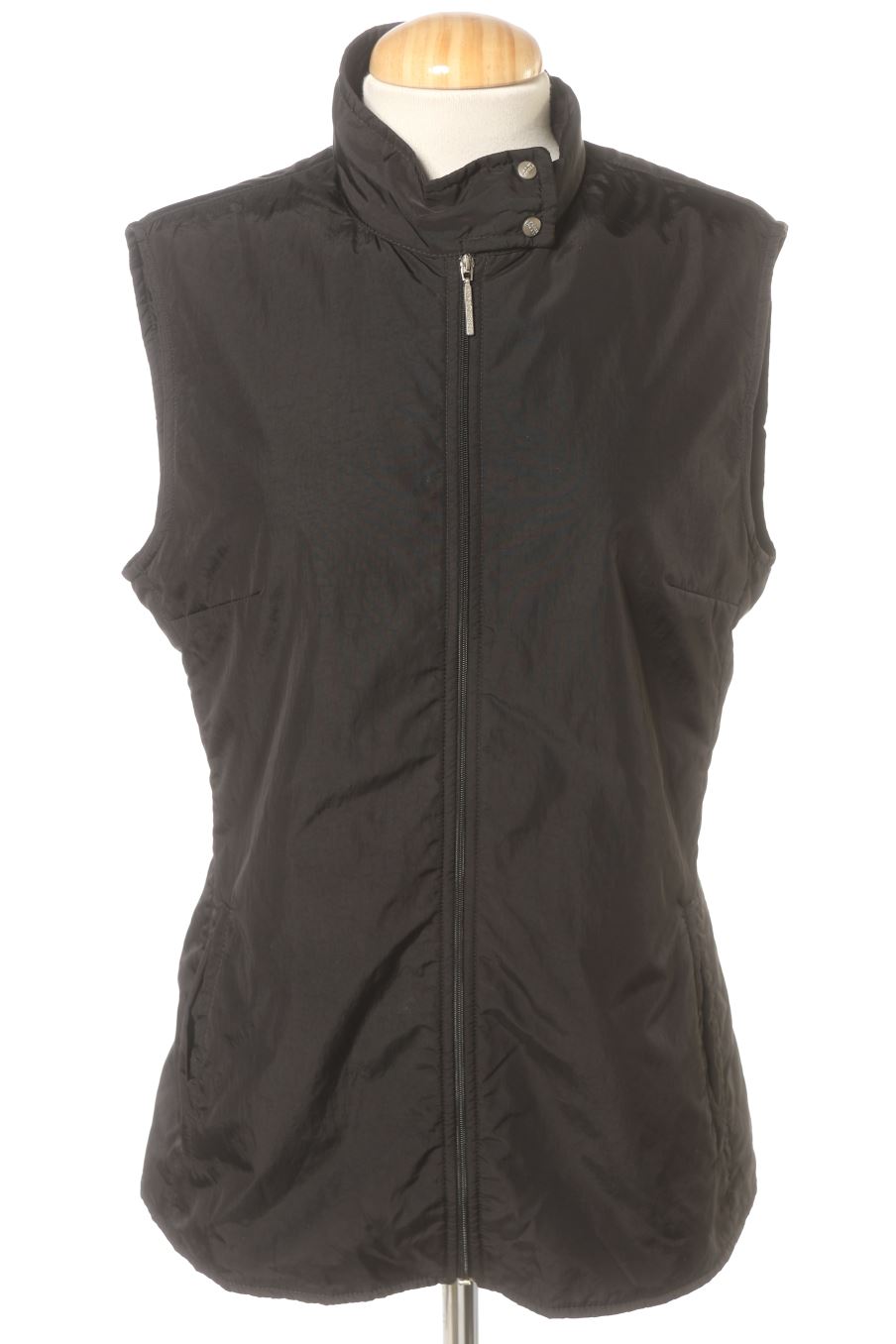 Chaleco de abrigo de Gianfranco ferre de la talla M, de color negro