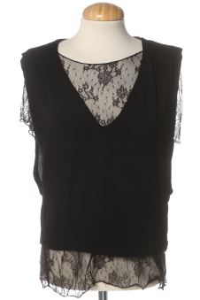 Blouse à manches courtes M Maje