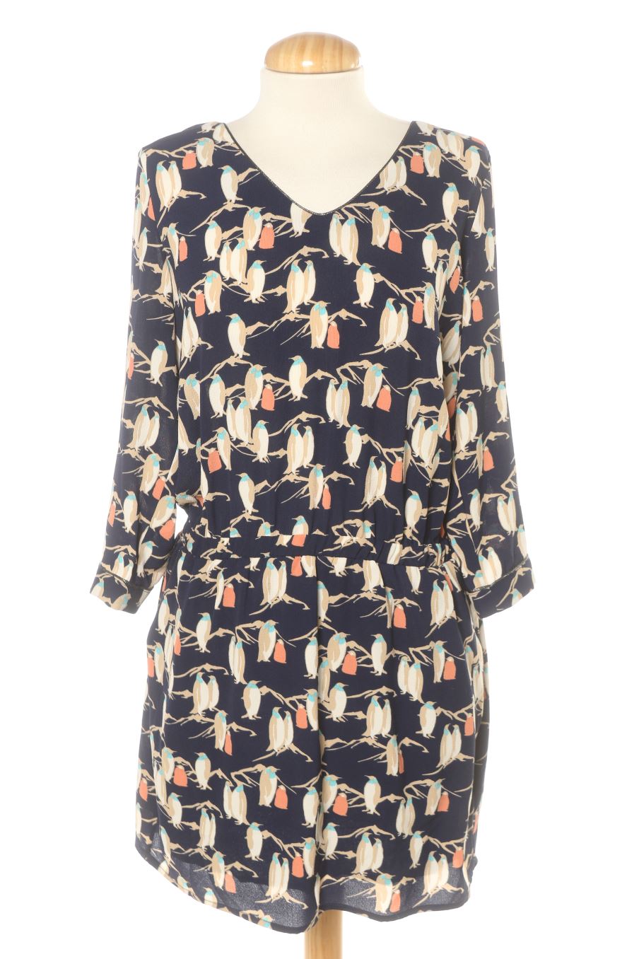 Robe casual YCOO de la taille S, de couleur imprimés