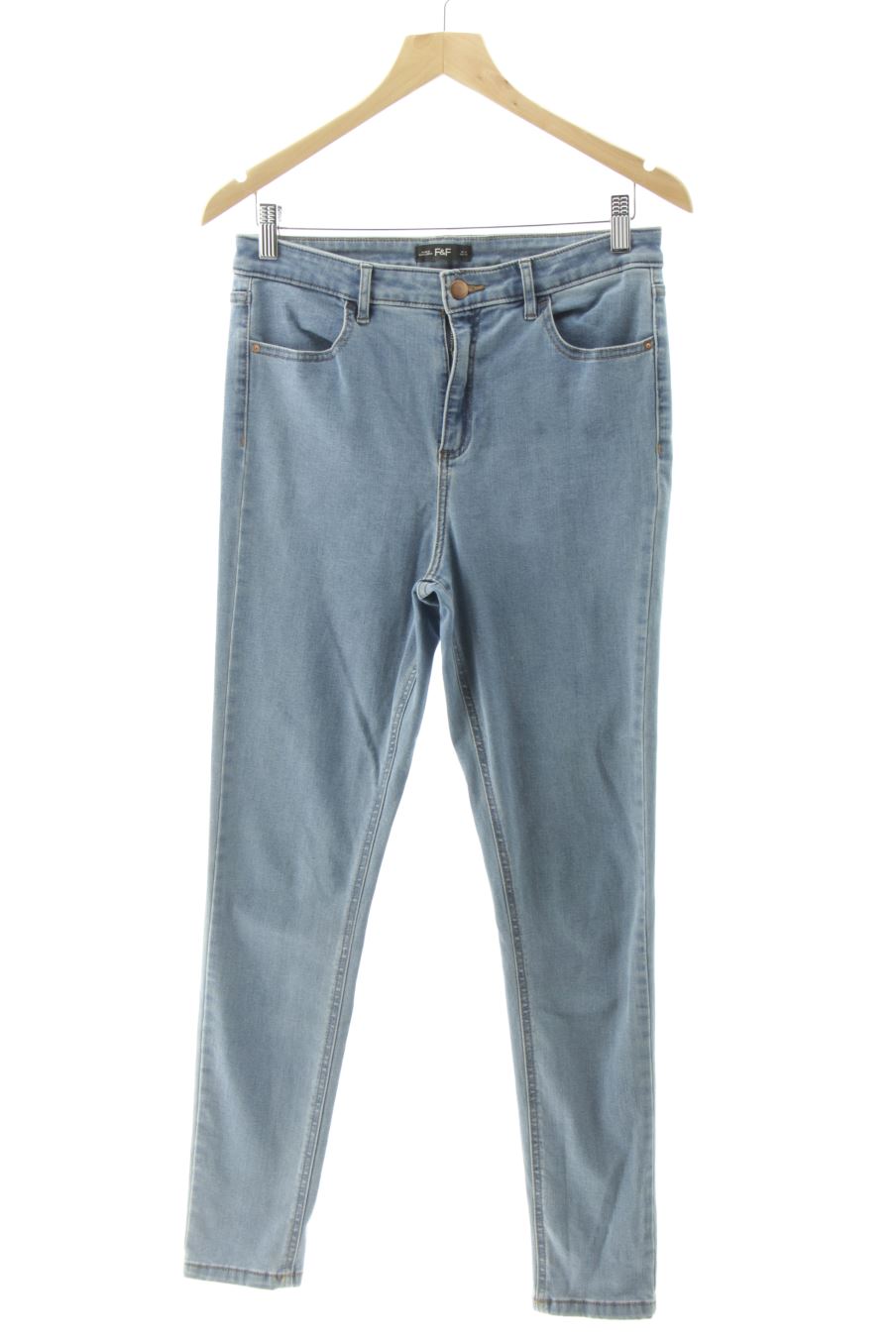 Vaquero de F&F de la talla 40, de color azul de ropa vaquera