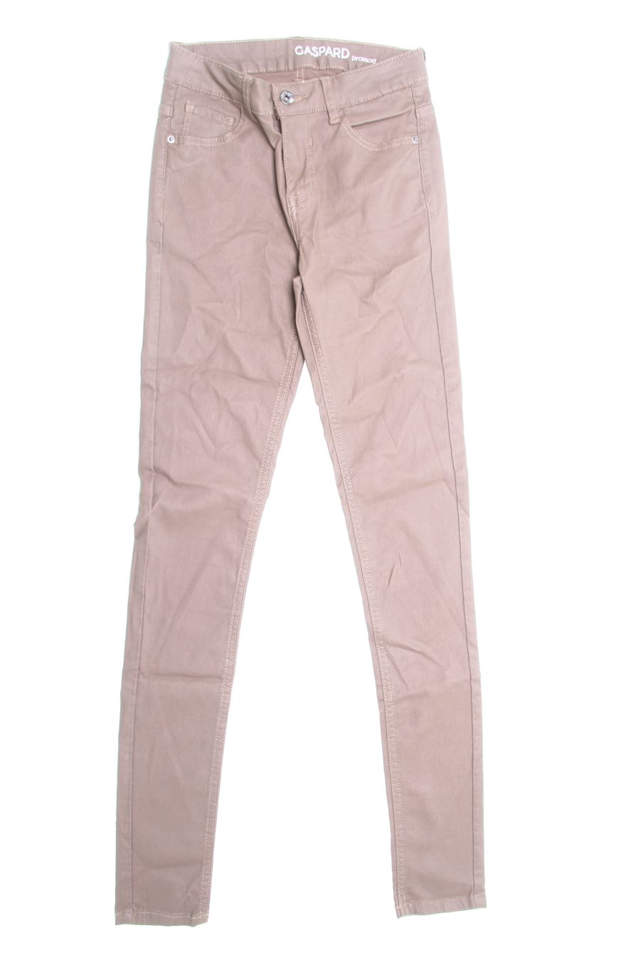 Vaqueros de Promod de la talla XS, de color marrón de ropa vaquera