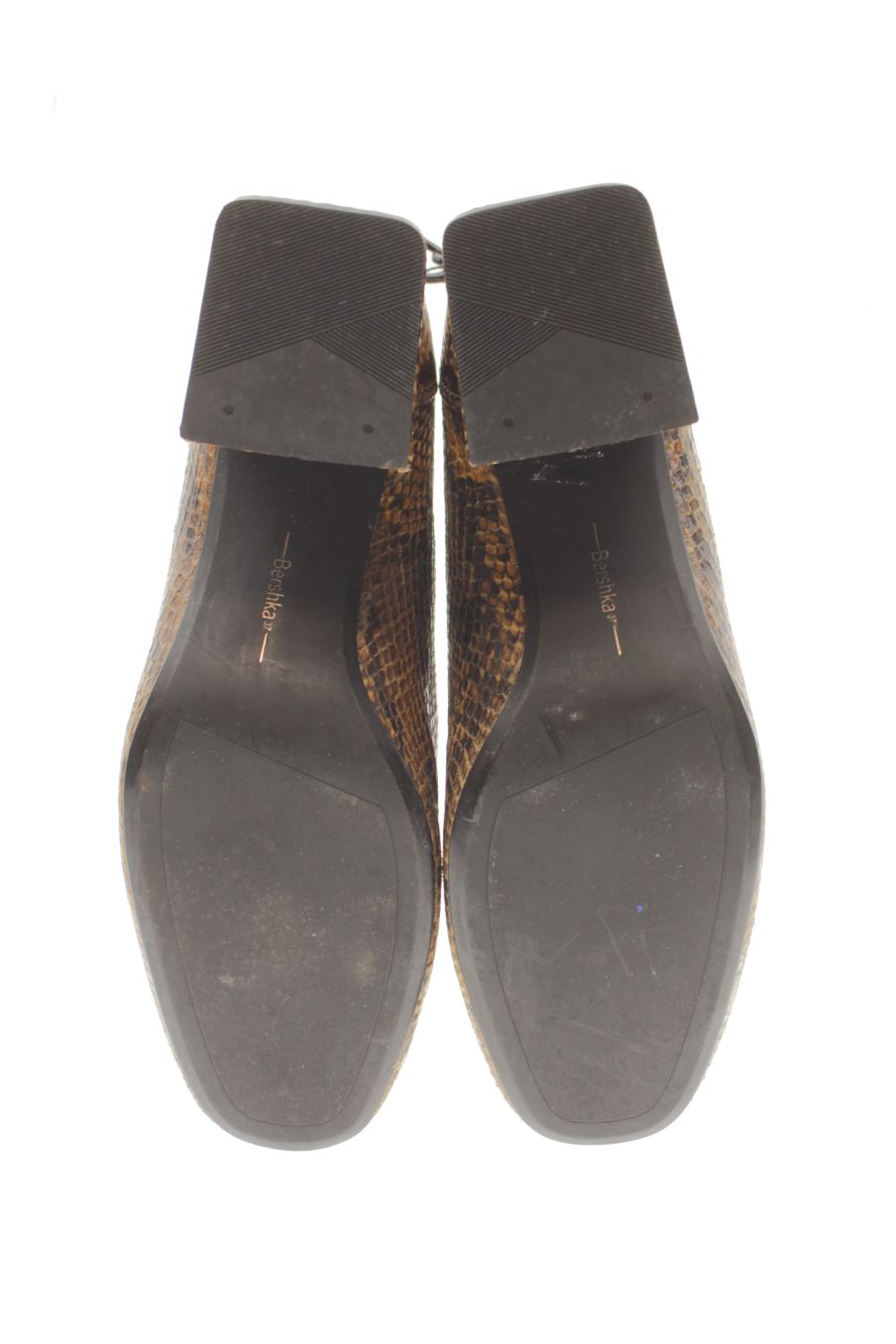 Botines de Bershka de la talla 37, de color animal print de