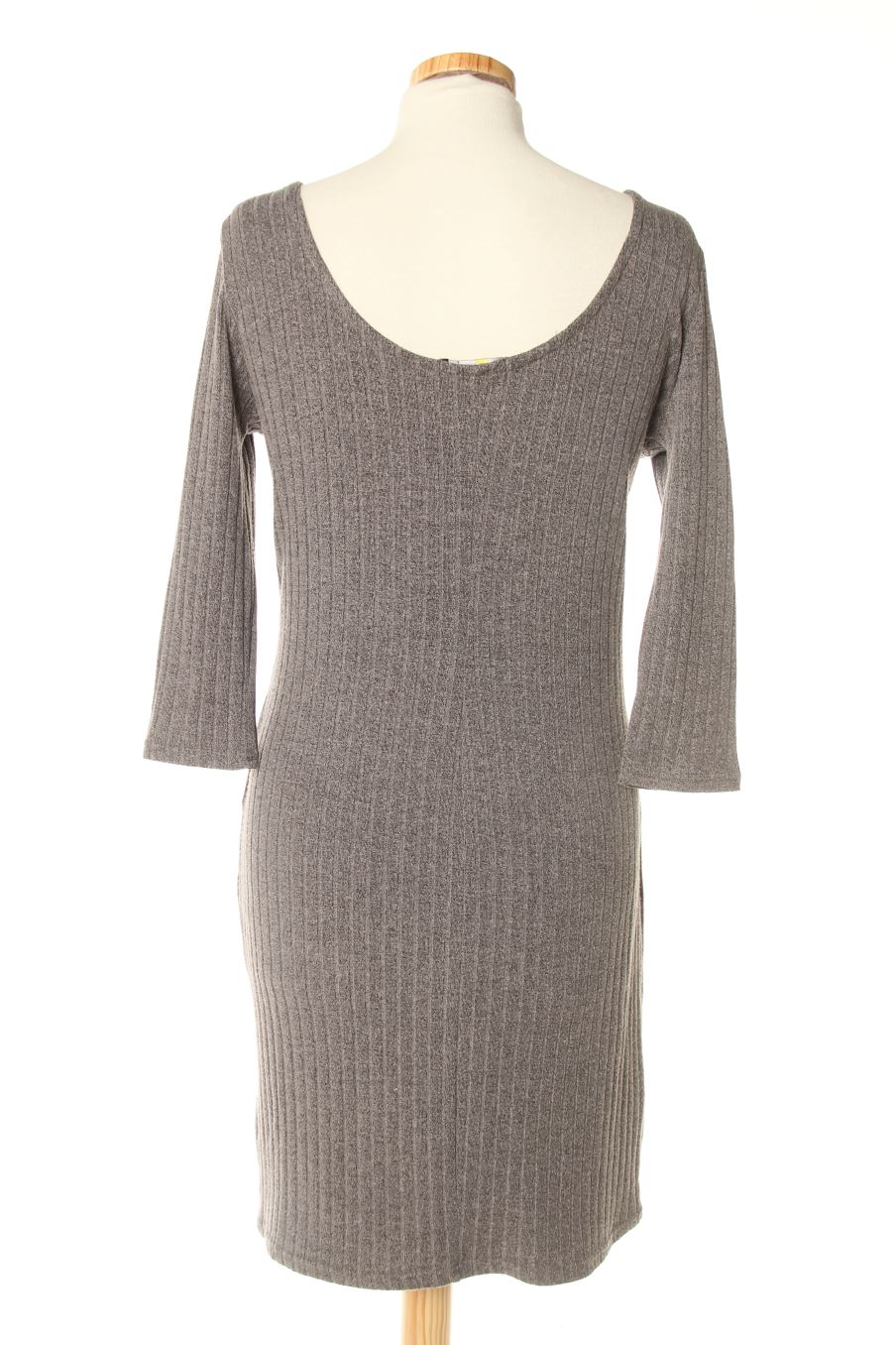 Einfaches Kleid von MIM Größe M, Farbe Grau, für