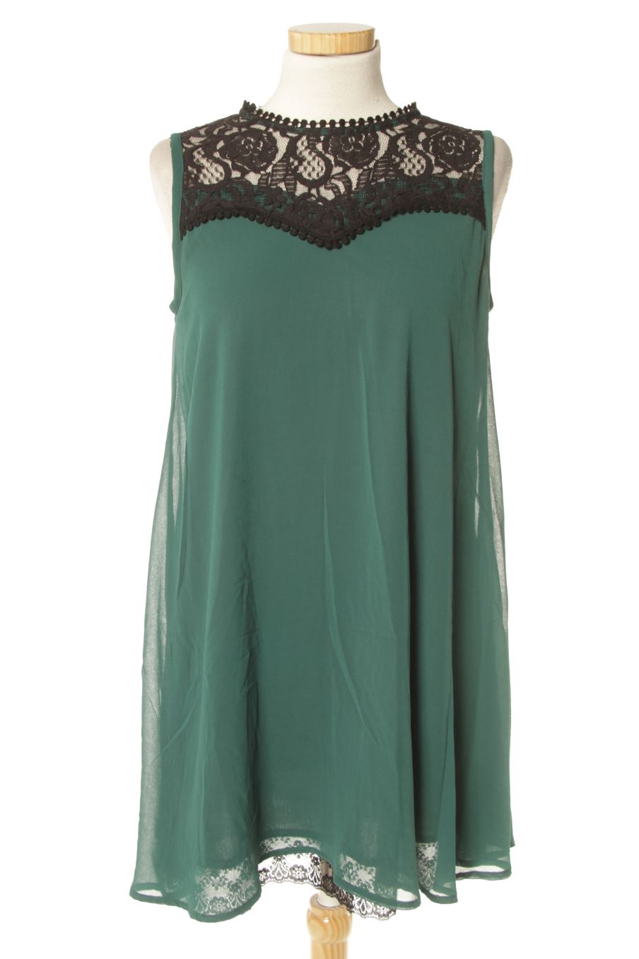 Top de maribel ruiz de la talla 42, de color verde